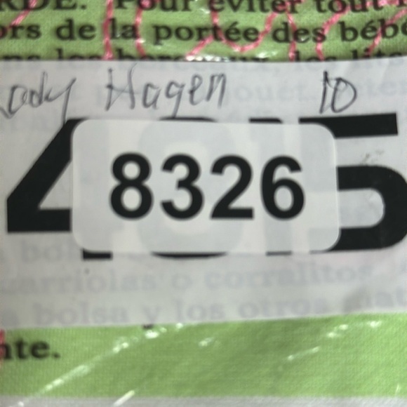 Lady Hagen Golf Skort Women's 10 Green Striped + Pink Embroidery Skirt + Shorts - Picture 15 of 16